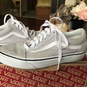 Vans Old Skool Gray Dawn/True White Sneakers